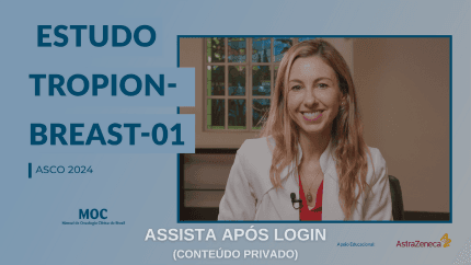 ASCO 2024: Atualização do estudo TROPION-Breast01 – Resultados de datopotamabe deruxtacana no câncer de mama avançado