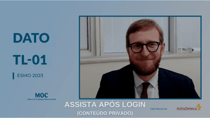 Pós-ESMO 2023: Resultados do estudo TROPION-Lung01 em pacientes com câncer de pulmão de células não pequenas avançado