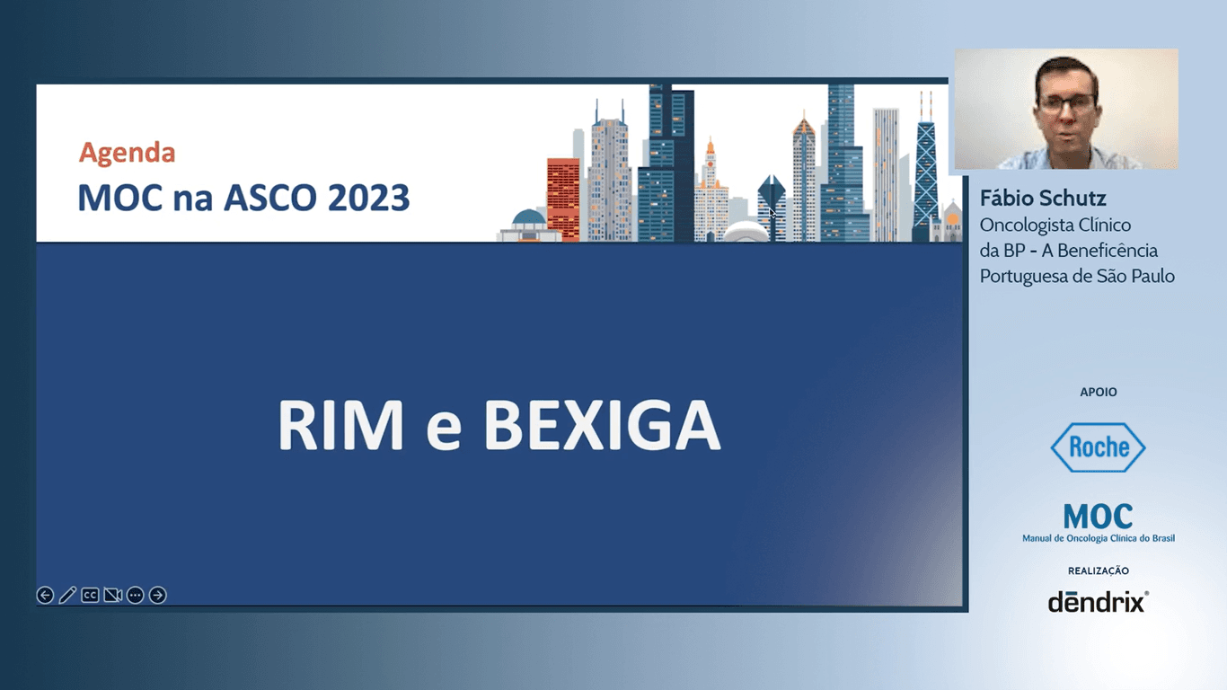 Agenda Pré-ASCO 2023: CÂNCER GU – Rim e Bexiga | Dr. Fábio Schütz