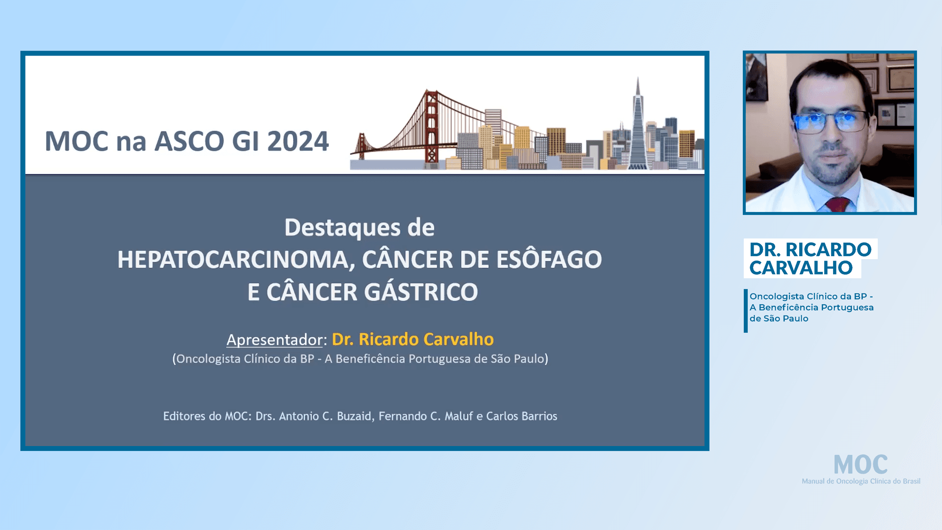 ASCO GI 2024: Hepatocarcinoma, Câncer de esôfago e Câncer gástrico | Dr. Ricardo Carvalho