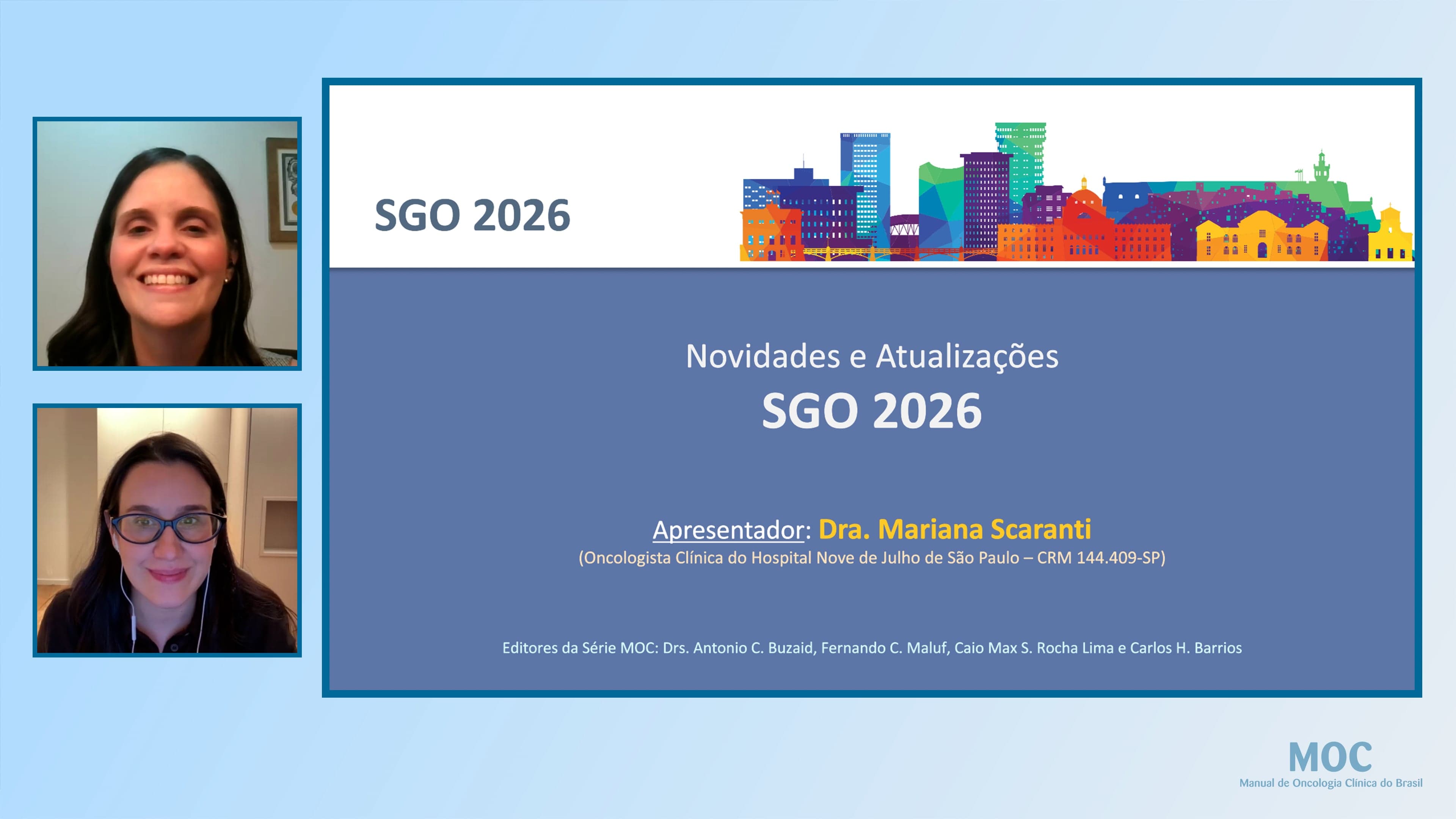 SGO 2026: Novidades e atualizações | Dra. Mariana Scaranti